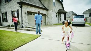 Family in Feather Rock Subdivision 